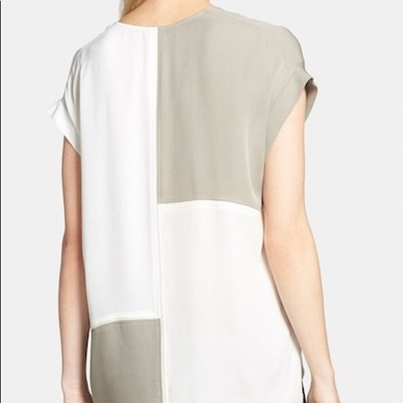 Theory women’s printed blouse silk - Picture 5 of 5